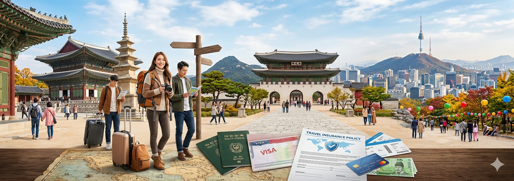 Bảo hiểm du lịch Hàn Quốc: Điều kiện, chi phí & kinh nghiệm xin visa