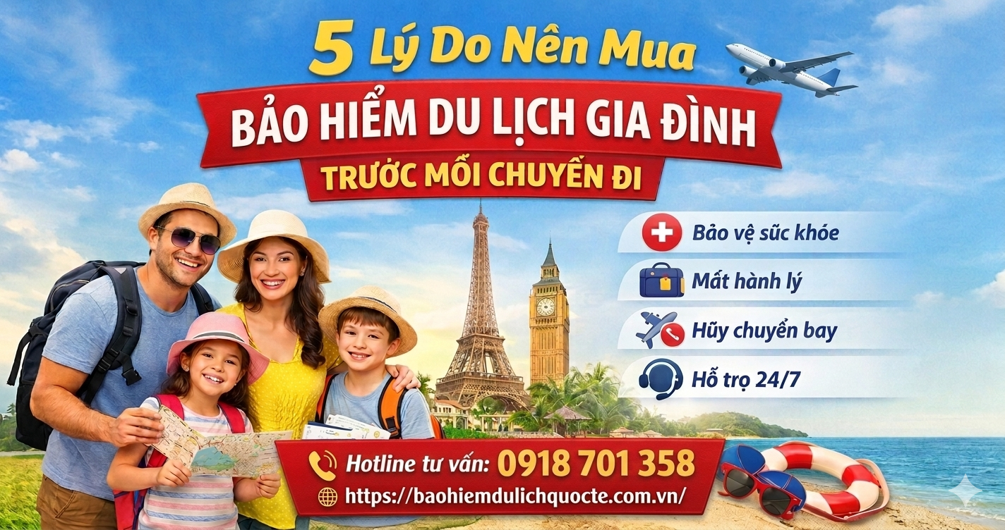 Có nên mua bảo hiểm du lịch gia đình