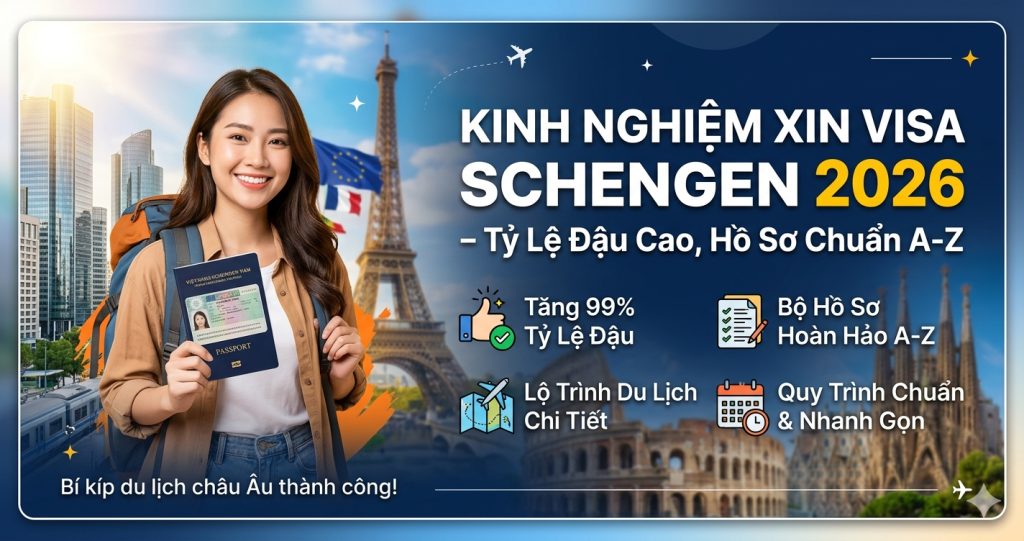 Kinh Nghiệm Xin Visa Schengen
